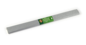 Бумага подел. 50*200  рулон креп серебро