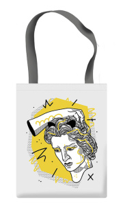 Сумка-шоппер 31*39см Пчёлка "Настроение"