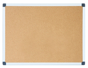Доска пробковая 45*60см, алюминиевая рама
