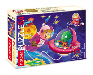 Пазлы   60 элементов  175*130мм.  "Любимые профессии" 4 дизайна