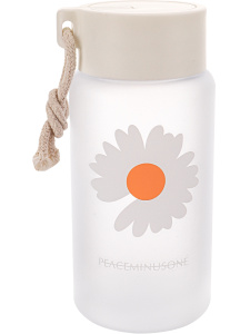 Бутылка для воды 450мл "Ромашка"
