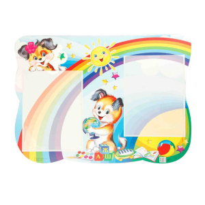 Стенд УНИВЕРСАЛЬНЫЙ А2 с карманом А4 (2шт)