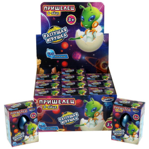 Растущее ЯЙЦО 6*11см "Пришелец"