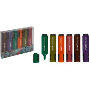 Набор текстовыделителей "deVENTE Marandi" 6 цв., 1-5мм, плоский