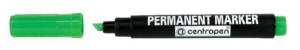 Маркер перманентный 1-4,6мм  скошенный зеленый