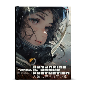 Тетрадь А5 80л кл. на кольцах Альт "Гравитация"