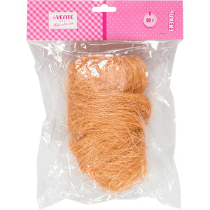Волокно сизалевое натуральное "deVENTE" 50 г, натуральное