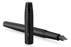 Parker IM  Achromatic Перьевая ручка  Matt Black  F сталь нержавеющая LR