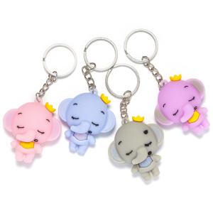 Брелок "Слоник" 5*5см ПВХ