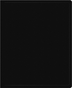 Папка 2 кольца 18 мм 0,5 мм пластик А4 черн.