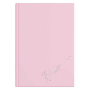 Ежедневник недат А5 7БЦ,  80л. "Цвети" софт-тач, тисн.фольгой