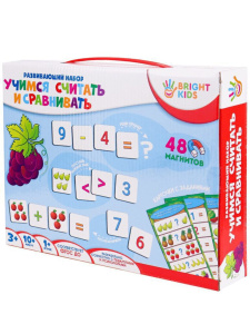 Игра магнитная Bright Kids "Учимся считать и  сравнивать" 3+