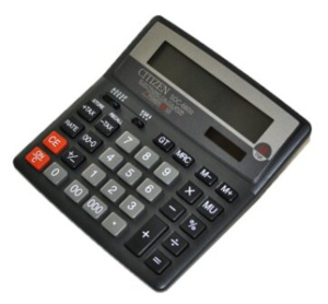 Калькулятор настольный проф. 16 разр. двойное питание