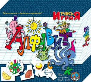 Игра Учись играя "Алфавит" 3+