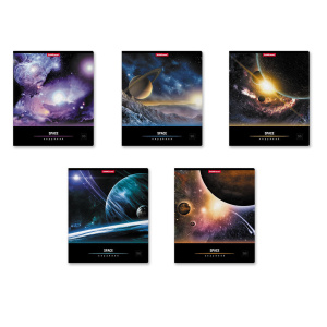 Тетрадь А5  96л кл.,     "Вселенная"