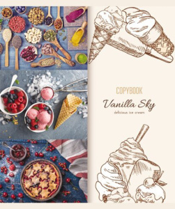 Тетрадь А5 48л кл.,     "Вкусняшки", белизна 100%