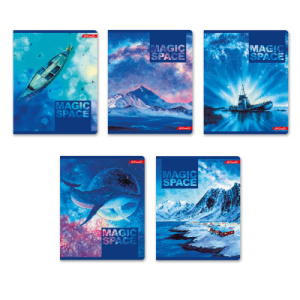 Тетрадь А5  96л ЛИН. Светоч "Вселенная" белизна 100%