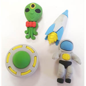 Ластик Centrum "Космос" 3*3*2см