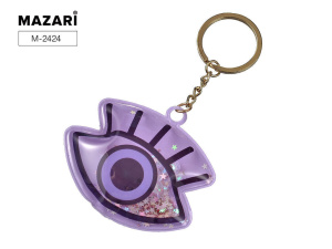 Брелок для ключей EYE, ПВХ, ассорти