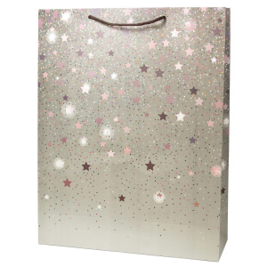 Пакет подар. бумажн. 50*70*20 см, 210 гр/м Конфети, один дизайн в упаковке