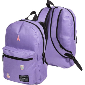 Рюкзак подростковый 40*29*17см deVENTE "Paris" , 1 отд, 1 пер.карм, вышивка, сиреневый