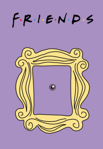 Обложка для паспорта "Friends" ПВХ