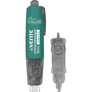 Корректирующая лента deVENTE.Marandi, 5мм*5м, в компл.с смен.картрид. бирюзовый корпус