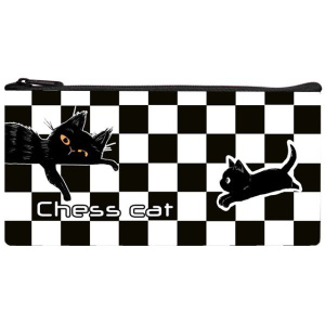 Пенал-косметичка (220*120) молния, ткань "Ход котом"