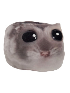 Мягкая игрушка 24см "Хомяк Мем"