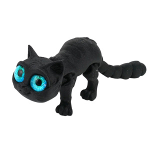 Игрушка 3D "Кот Иннокентий" 15 см, цвет ассорти