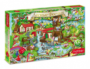 Игра с фишками. "Лесные феечки" в подар.коробке
