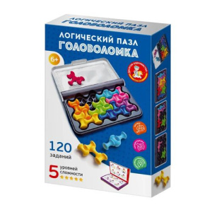 Игра настольная "Логический пазл" 8 деталей 5+