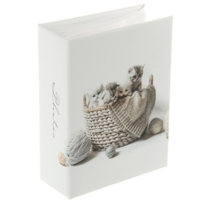 Фотоальбом 100 фото 10*15см Котята