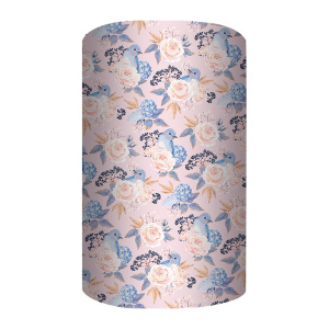 Бумага упаковочная 70*100см "Птичка в розах"