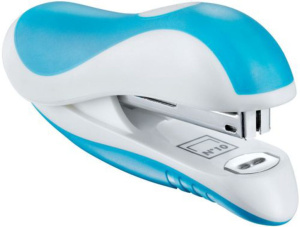 Степлер MAPED №10 на 15 листов, карманный, пластик, эргоном, антистеп.складной