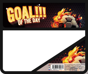 Папка д/тетрад. А5 (230*190*50) 1отд. на липучке, пластик "Мяч в огне"