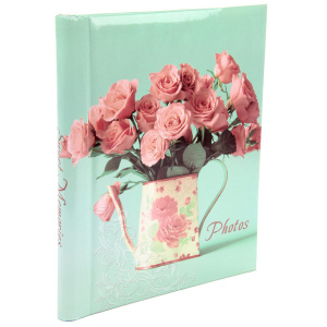 Фотоальбом магнитный 10л  23*28см спир. Delicate flowers