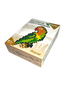 Конструктор 2D пластм. 418 дет. А5 "Попугай"