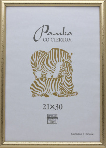 Фоторамка пластик 10*15 509 (Золото)