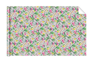 Бумага упаковочная 70*100см "Цветы"