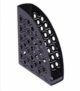 Накопитель д\бумаг верт. ВЕГА чёрный