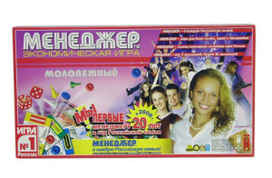 Игра настольная "Менеджер. Молодежный" аналог монополии 8+