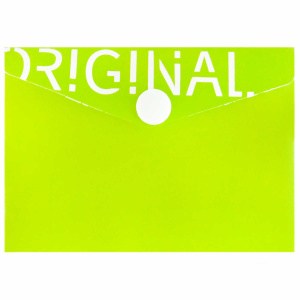 Конверт на кнопке  с рисунком 105*74мм, Оригинал