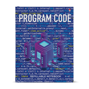 Тетрадь А5 160л кл. на кольцах Альт "Deep learning"