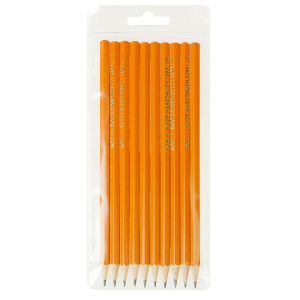 Набор карандашей 10 шт, "1696", 2H-2B, заточен., ПВХ уп., европодвес