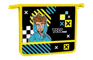 Папка д/тетрад. А5 (240*205*40) 1отд. молния, пластик "Влад А4"*