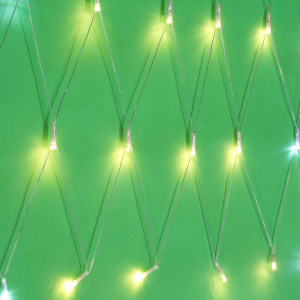 Гирлянда электрическая Сетка 2,5*0,5м 100LED светодиодная, 220 В, шампань