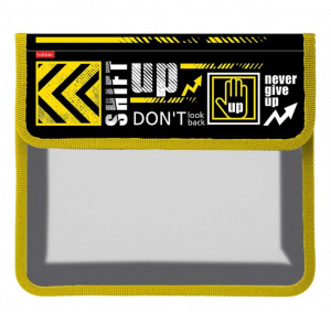 Папка д/тетрад. А5 (240*205*40) 1отд. на липучке, пластик "Не сдавайся!"