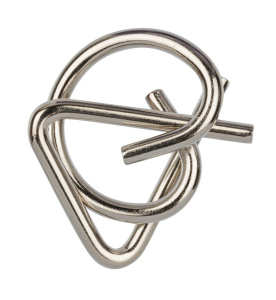 Головоломка металлическая 1 шт "Узел" 2 элемент.