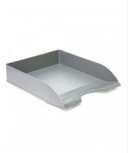 Лоток д\бумаг гориз. ДЕЛЬТА серый